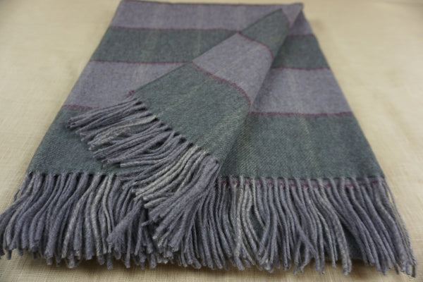 100% Schafwolle Decke