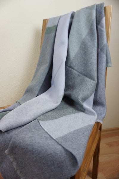 100% Schafwolle Decke