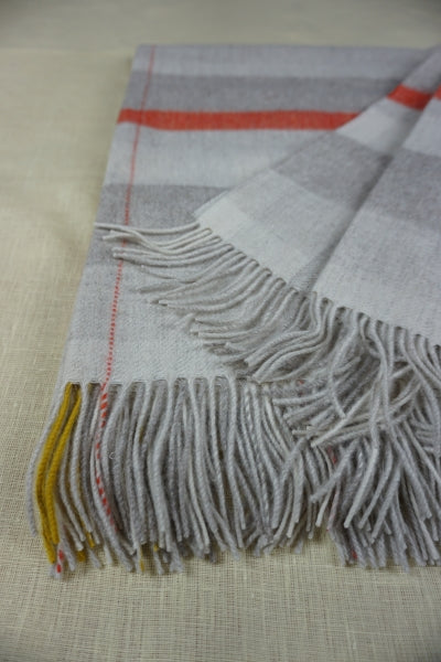 100% Schafwolle Decke