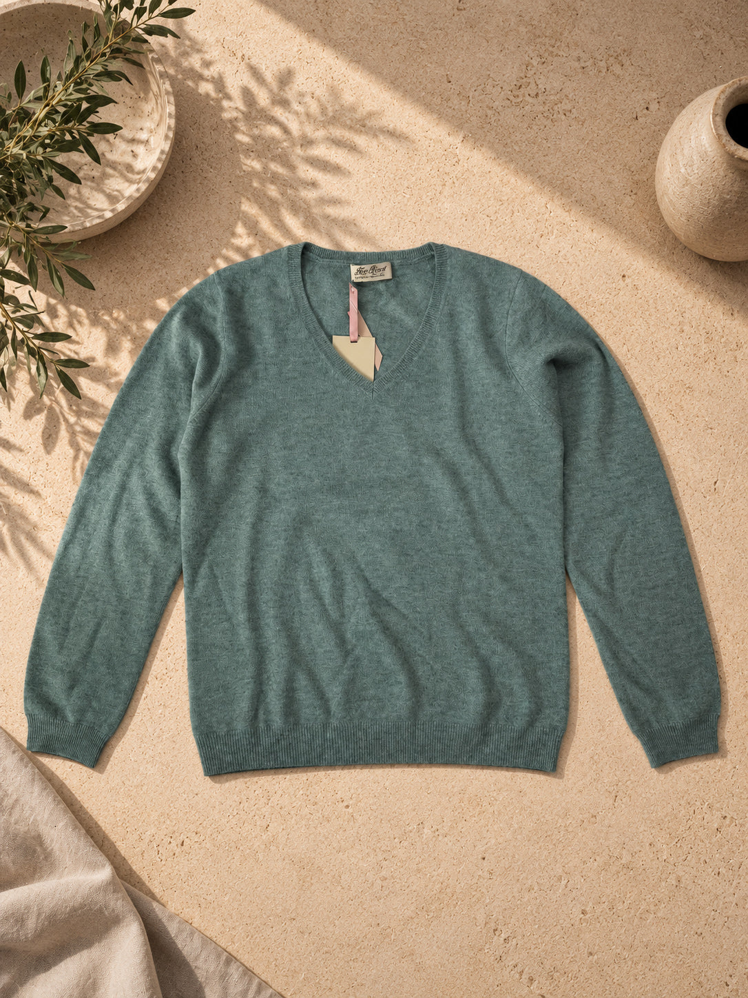 Cashmere V-Neck Frauen Pullover