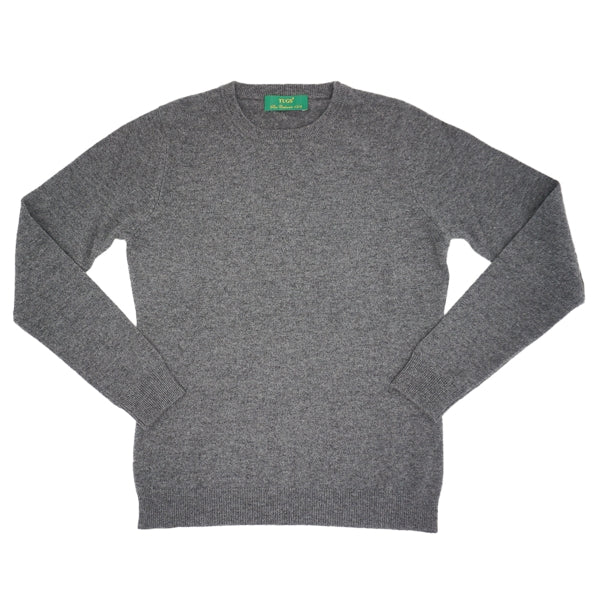 100% Kaschmir Damen Pullover (grau)