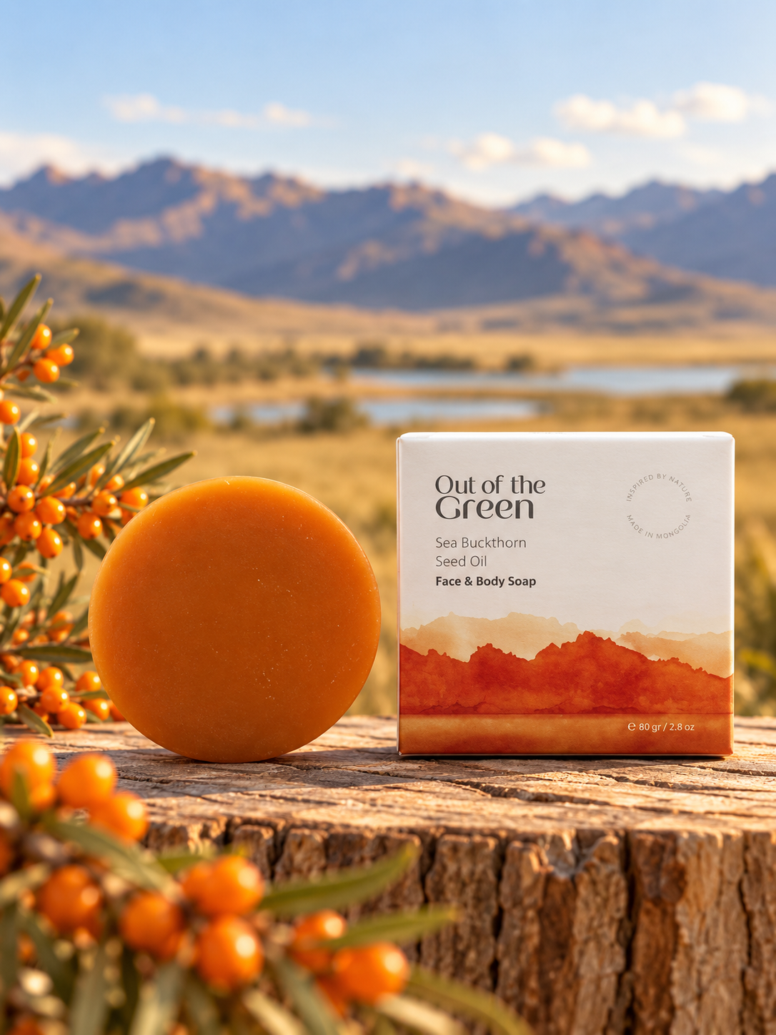 Sea Buckthorn Seed Oil Face & Body Soap
