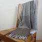 100% Schafwolle Decke