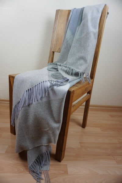 100% Schafwolle Decke