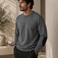 Cashmere Crewneck Pullover Herren Elbow Patches