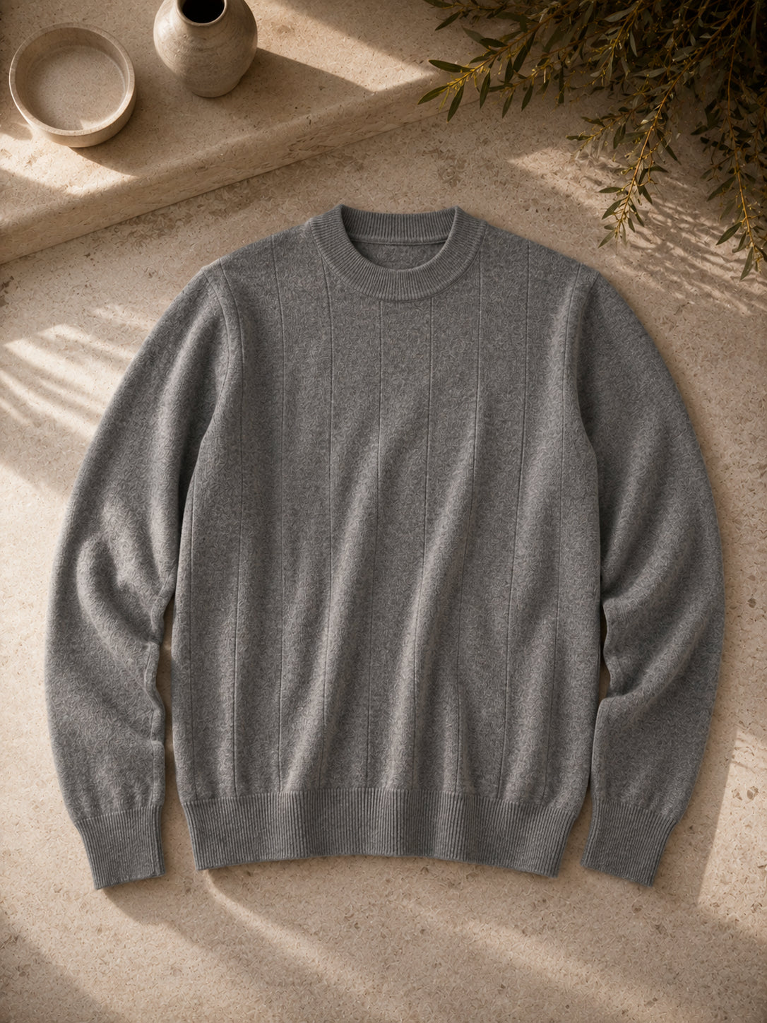 Cashmere Crewneck Pullover Herren