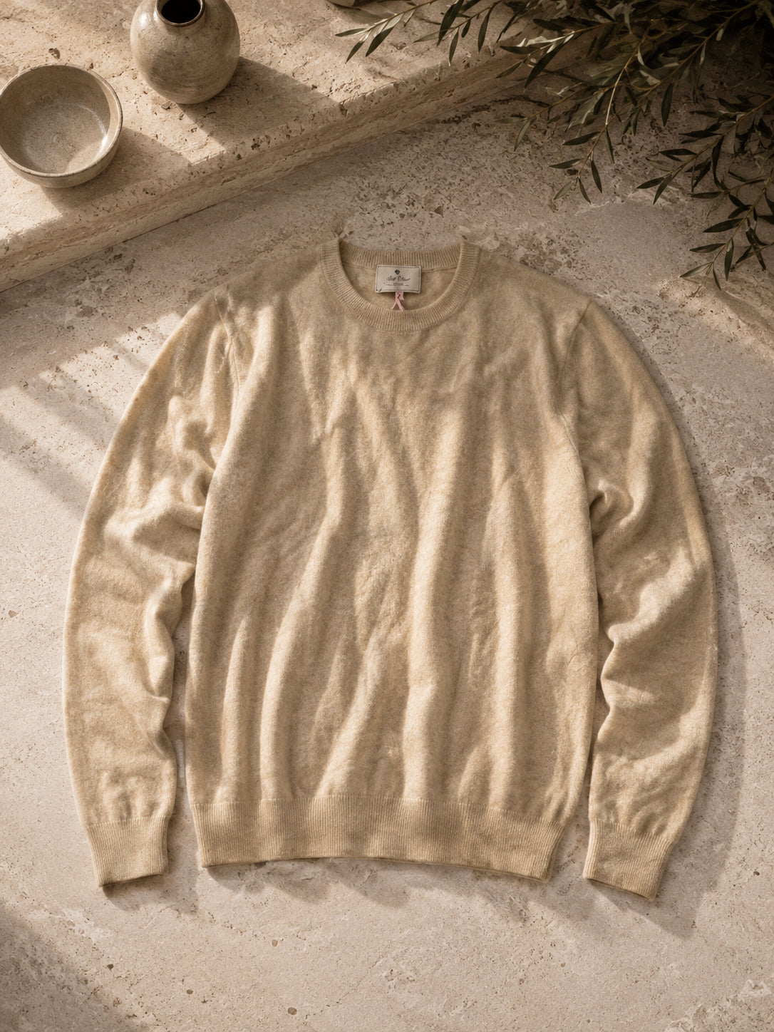 Cashmere Crewneck Pullover Herren