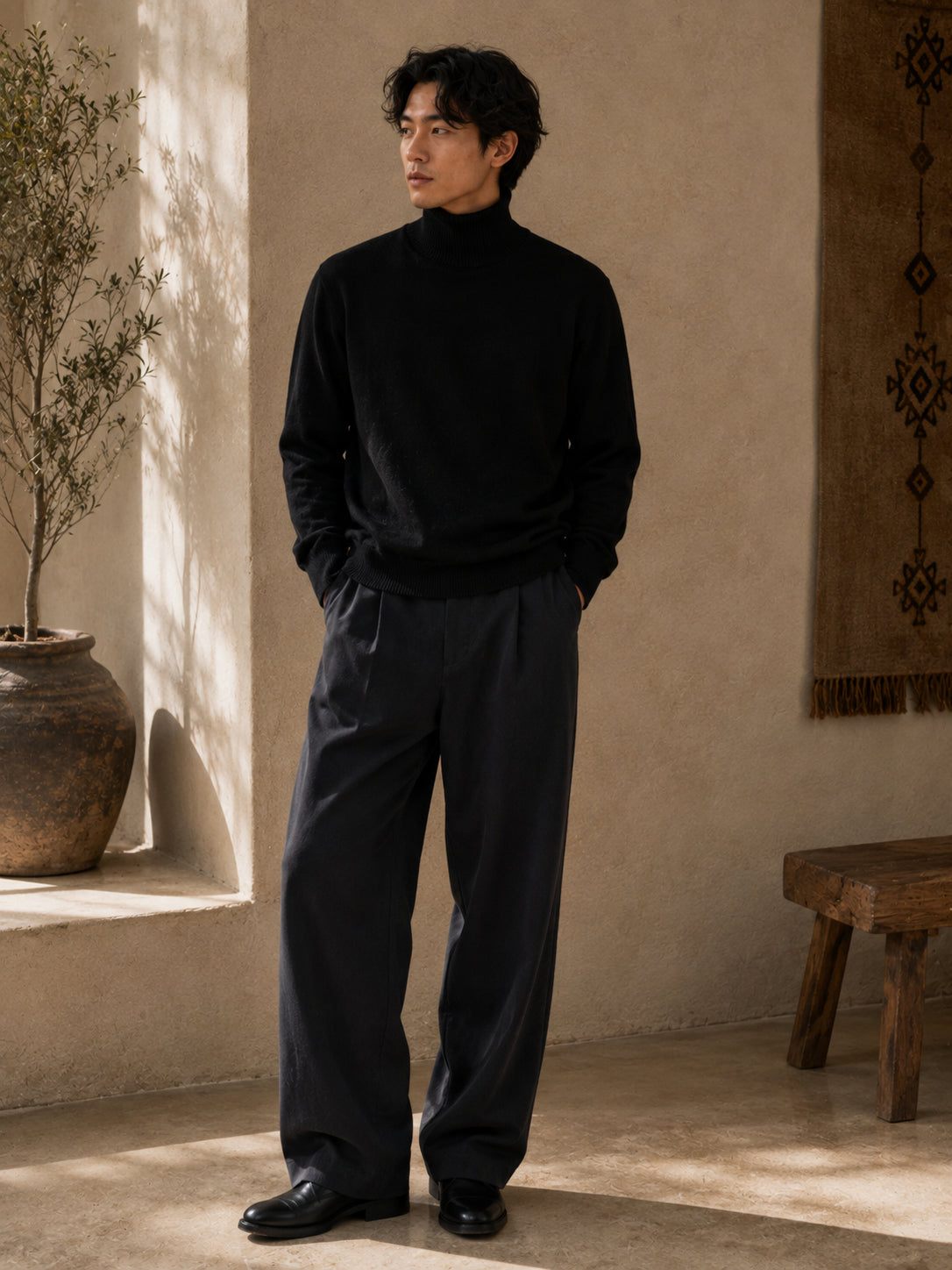 Cashmere Turtleneck Herren Dick
