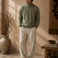 Cashmere Quarter Zip Herren Polo
