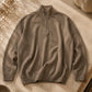 Cashmere Quarter Zip Herren Polo