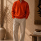 Cashmere Quarter Zip Herren Polo