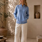Cashmere Cardigan Zipper Damen