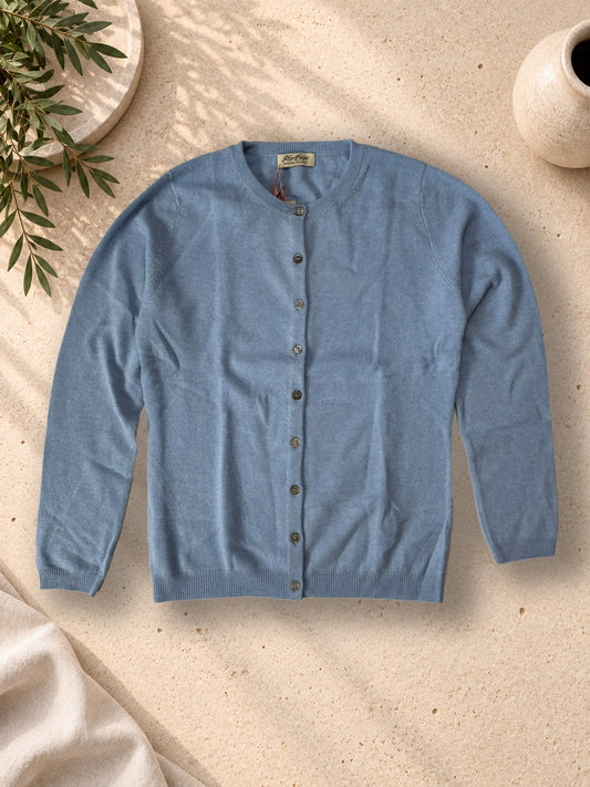 Cashmere Button Up Cardigan Damen