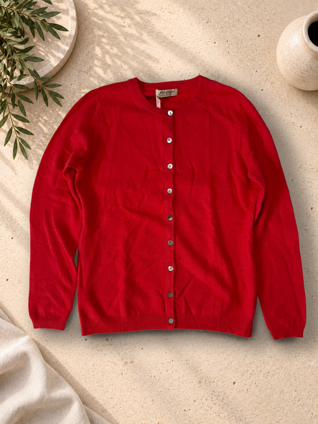 Cashmere Button Up Cardigan Damen