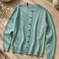 Cashmere Button Up Cardigan Damen