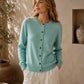 Cashmere Button Up Cardigan Damen