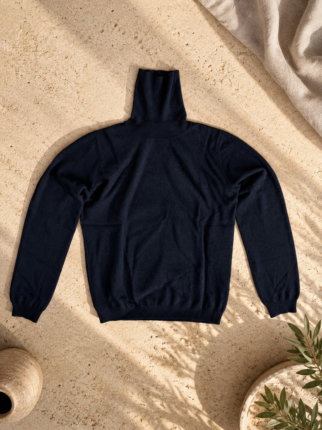Cashmere T-Neck Damen