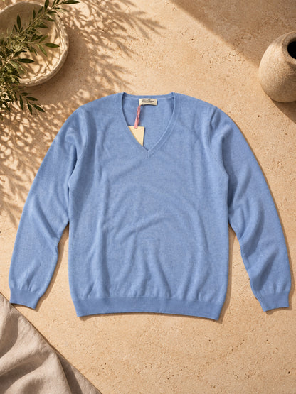 Cashmere V-Neck Frauen Pullover