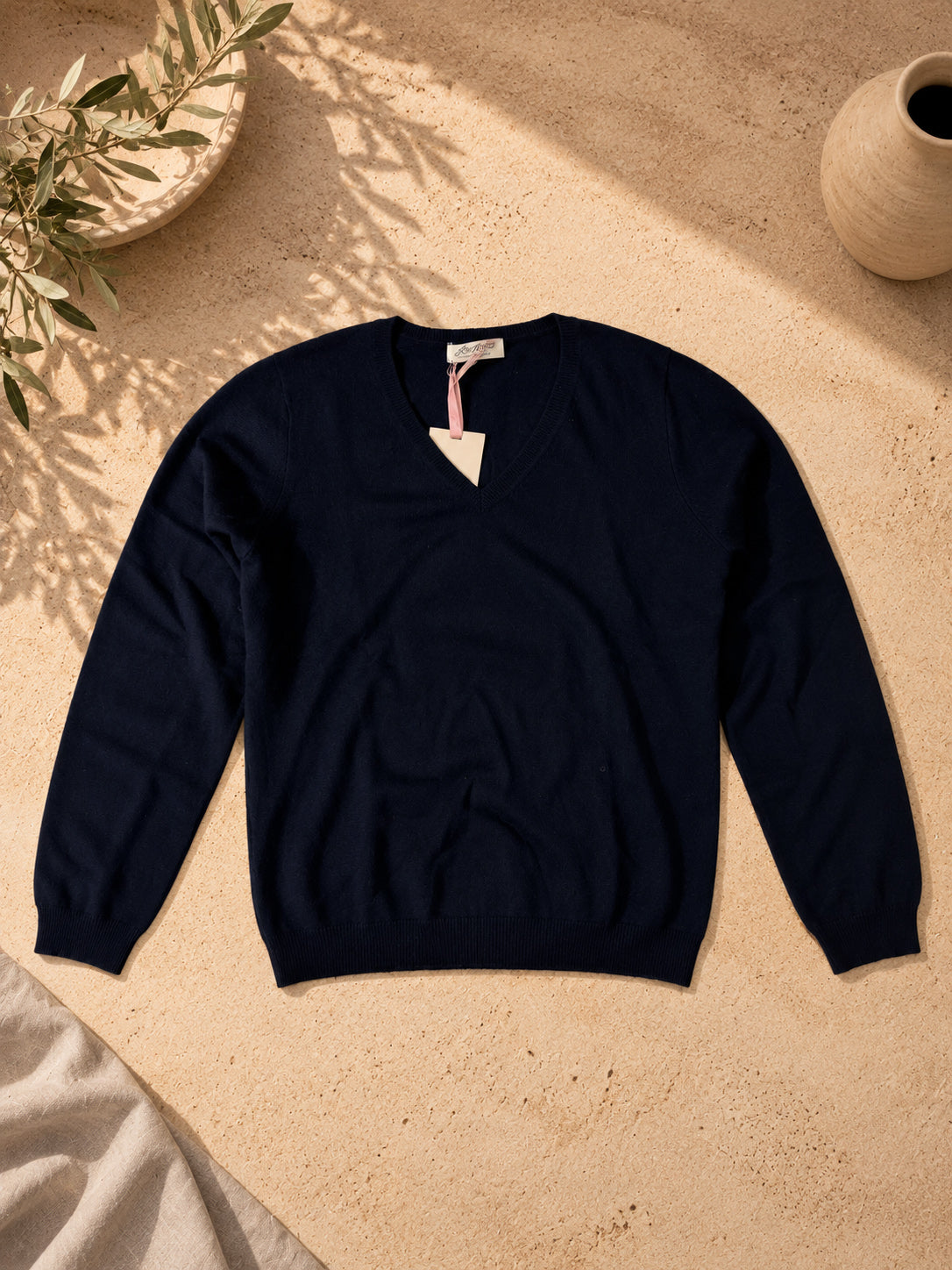 Cashmere V-Neck Frauen Pullover