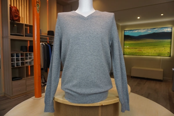 100% Kaschmir Herren Pullover (V-Neck)