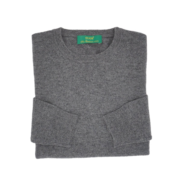 100% Kaschmir Damen Pullover (grau)