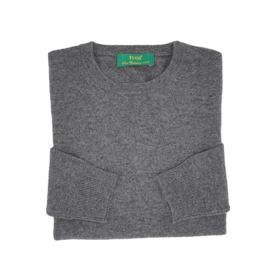100% Kaschmir Damen Pullover (grau)