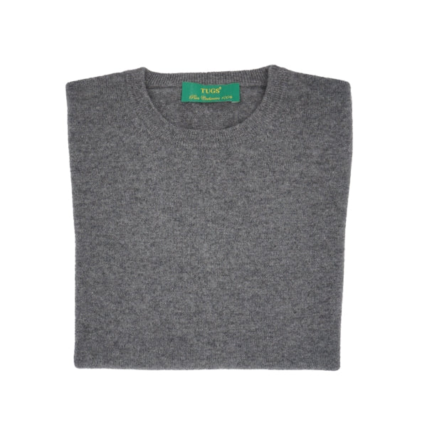 100% Kaschmir Damen Pullover (grau)